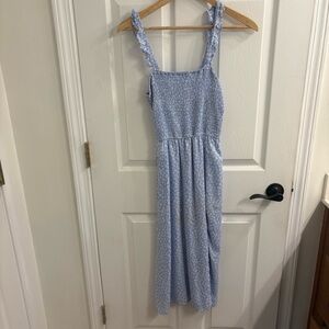 Abercrombie & Fitch Blue Floral Dress